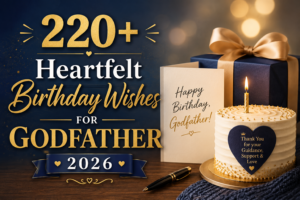 220+ Heartfelt Birthday Wishes for Godfather 2026