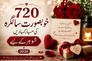 720 Beautiful Anniversary Wishes for Husband in Urdu 2026